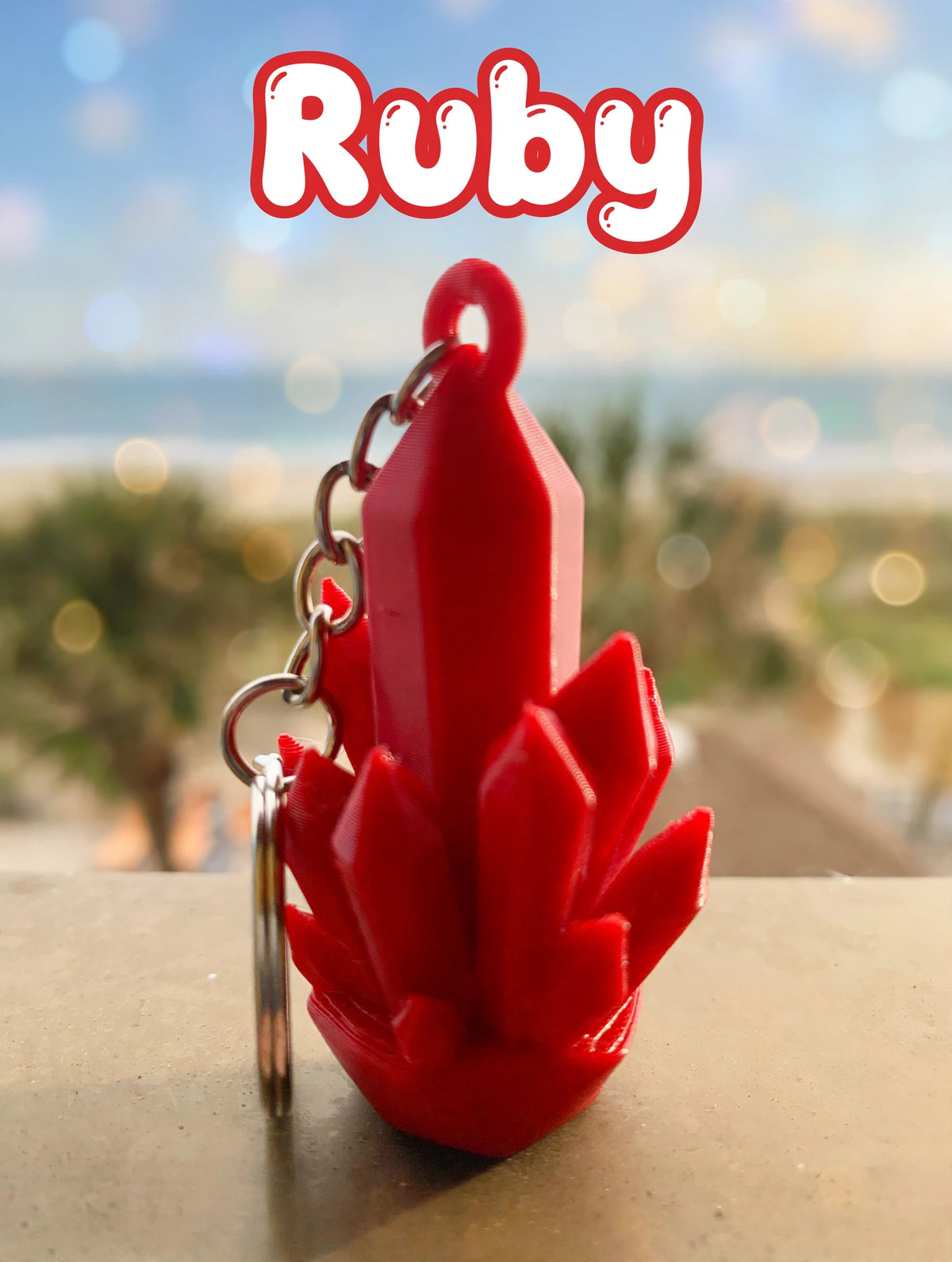 Dragon Crystal Keychain