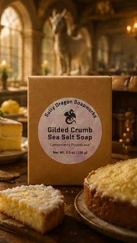 Gilded Crumb Sea Salt Soap Bar