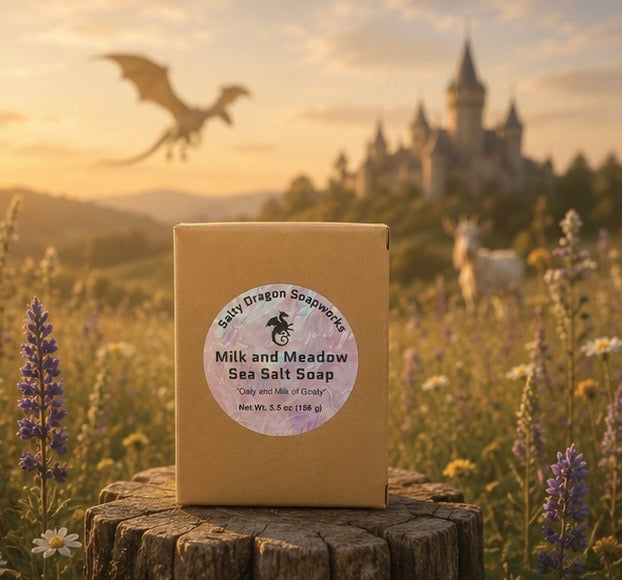 Milk and Meadow Sea Salt Soap Bar