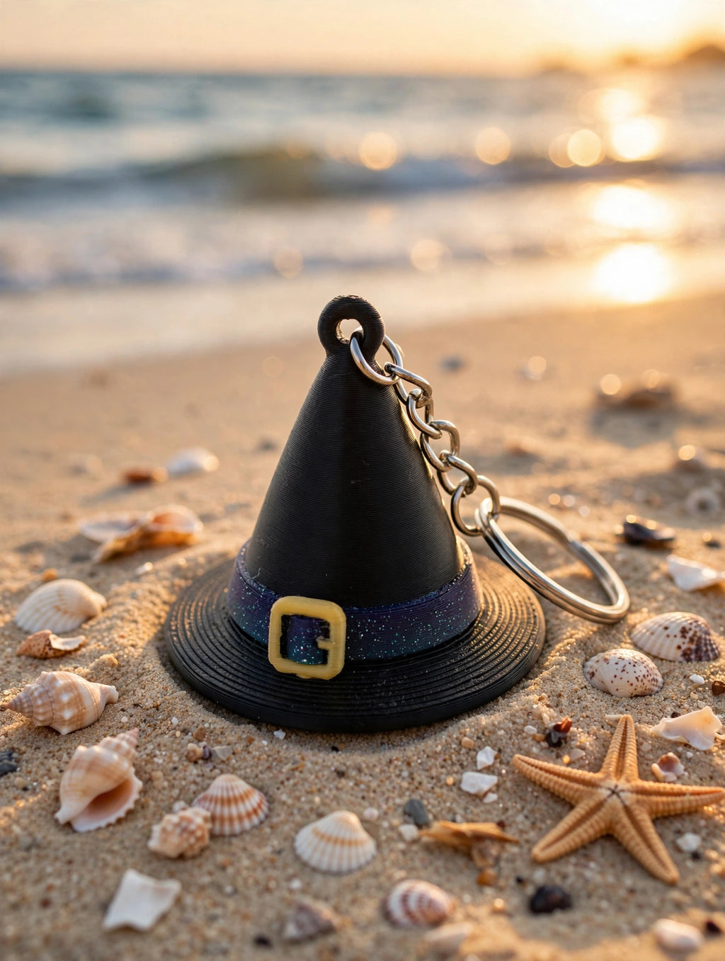 Witch Hat Keychain