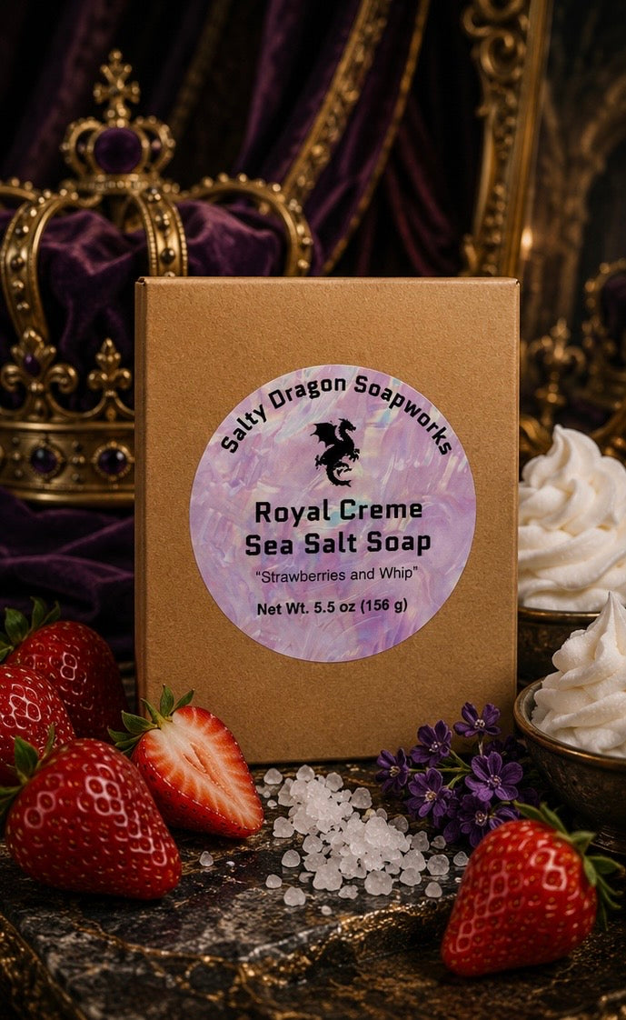 Royal Crème Sea Salt Soap Bar