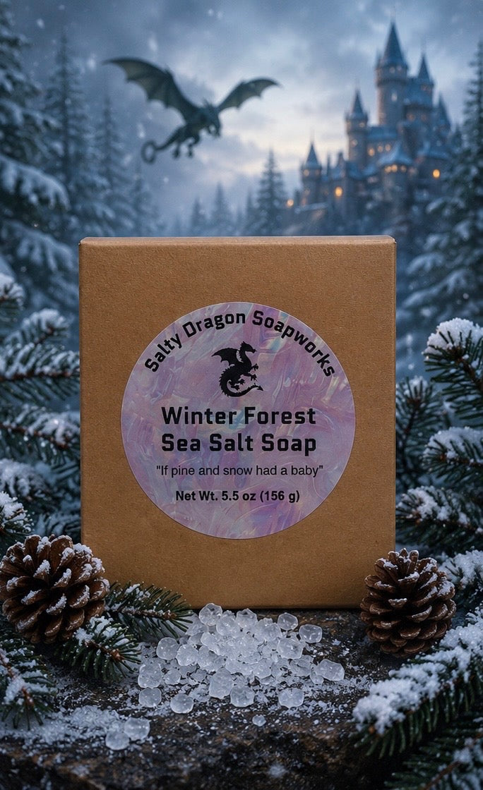 Winter Forest Sea Salt Soap Bar