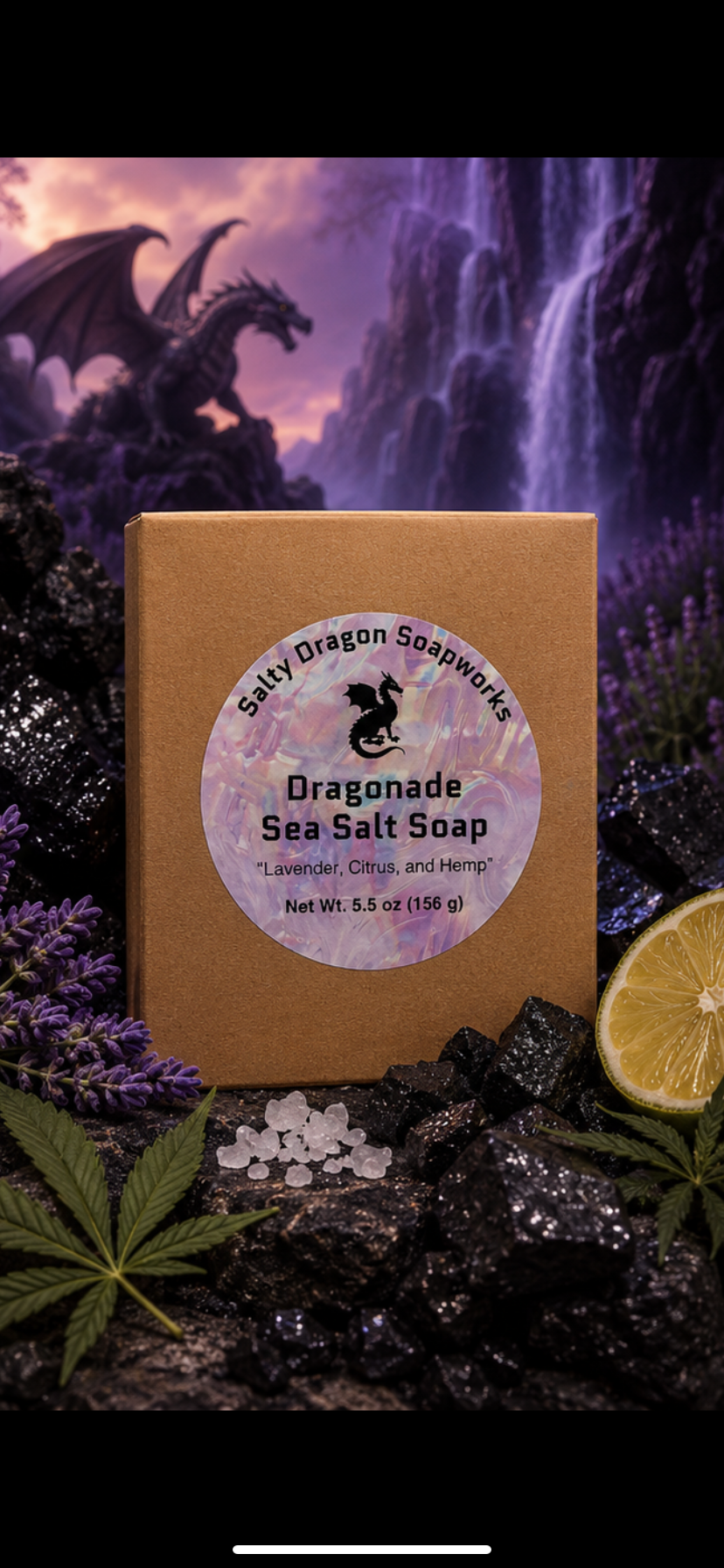 Dragonade Sea Salt Soap Bar