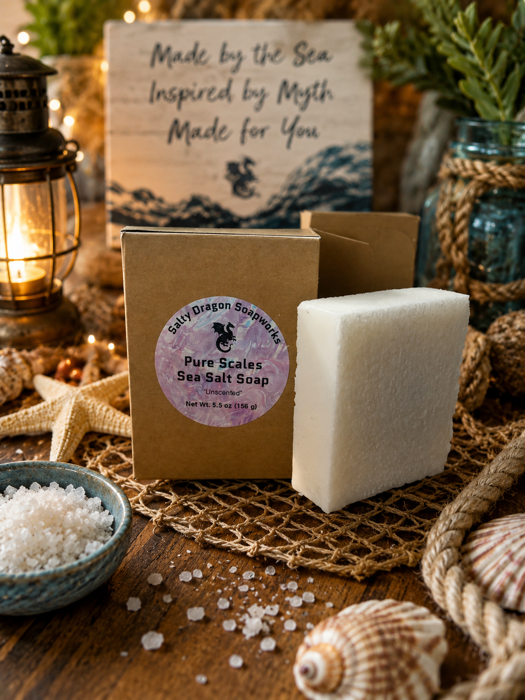 Pure Scales Sea Salt Soap Bar