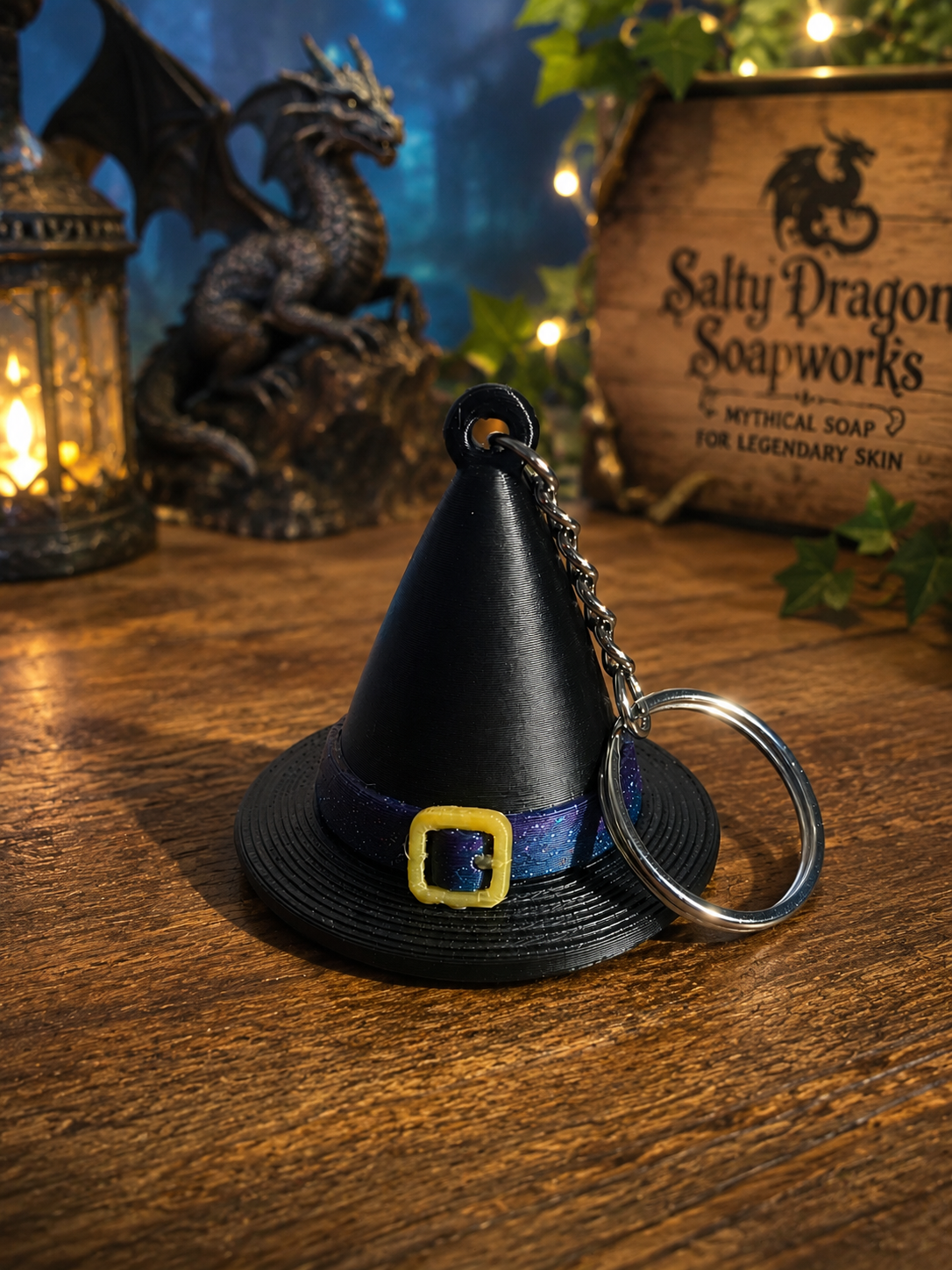 Witch Hat Keychain
