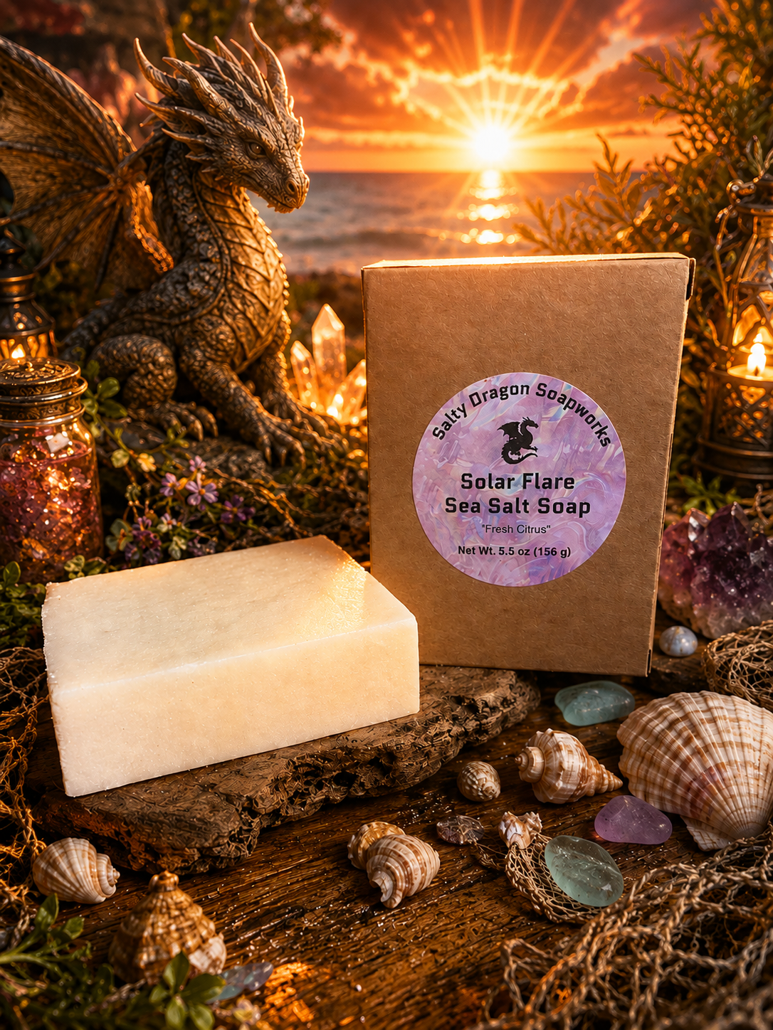 Solar Flare Sea Salt Soap Bar