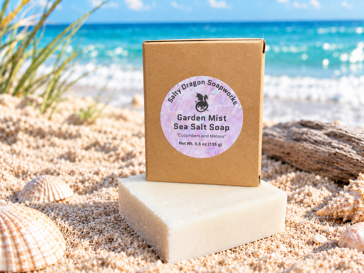 Garden Mist Sea Salt Soap Bar