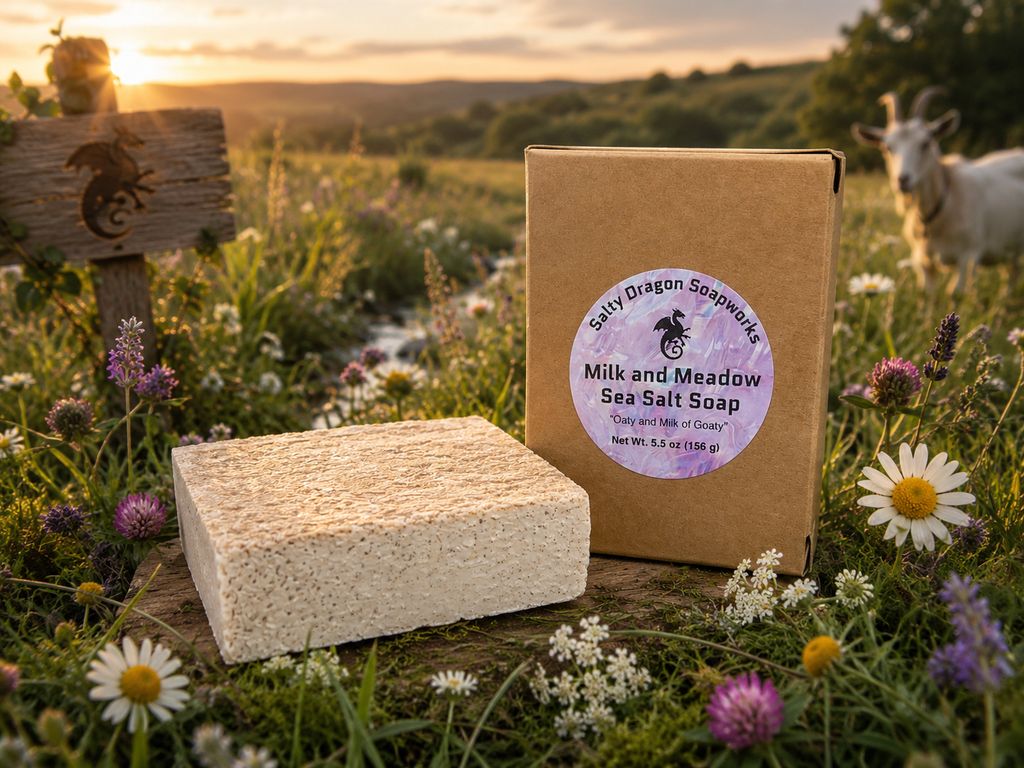 Milk and Meadow Sea Salt Soap Bar