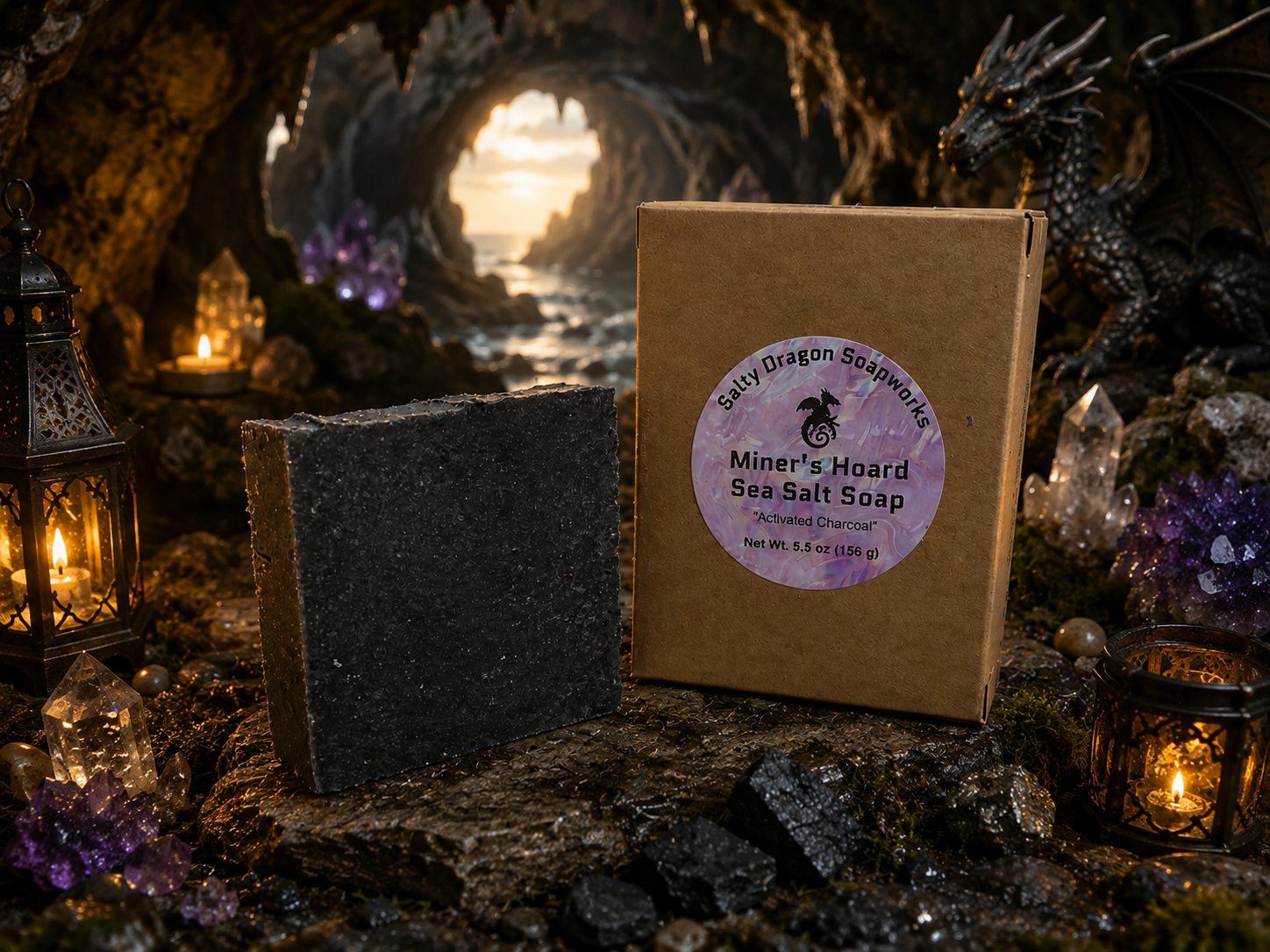 Miner’s Hoard Sea Salt Soap Bar