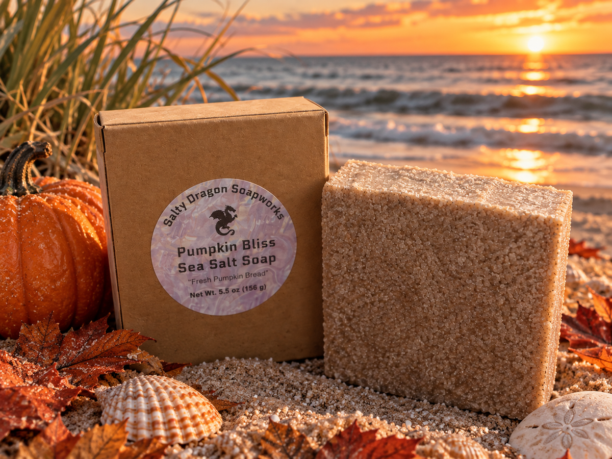 Pumpkin Bliss Sea Salt Soap Bar
