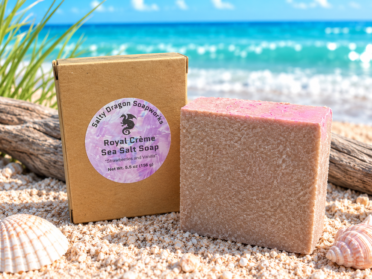 Royal Crème Sea Salt Soap Bar